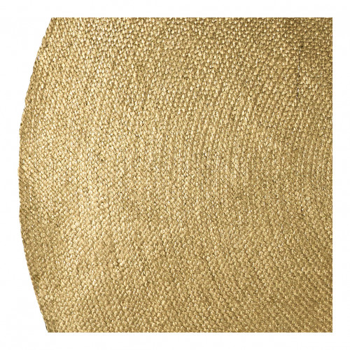 Tapis APOLLO rond en jute - Doré - Grand modèle - ø 200 cm