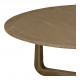 Table basse MAXINE ronde - Petit modèle - ø 80 x 38 cm