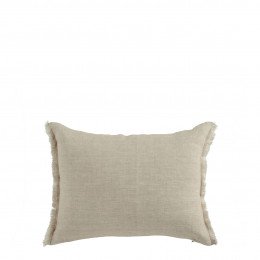 Housse de coussin CHLOE en lin lavé - Naturel - 30 x 40 cm