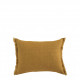 Housse de coussin CHLOÉ en lin lavé - Safran - 30 x 40 cm