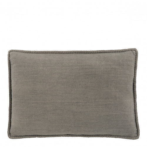 LOUISE linen cushion - Grey