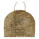Lanterne APOLLO en métal tissé doré - Grand modèle - ø 38 x 59 cm