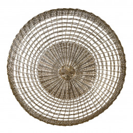 MAHA Wall sconce in metal with bronze finish - ø 34 cm