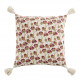 Housse de coussin COQUELICOT en polycoton - 50 x 50 cm