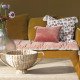 Housse de coussin COQUELICOT en polycoton - 50 x 50 cm