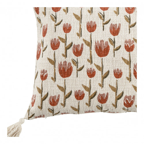 TULIPE polycotton cushion cover - 50 x 50 cm