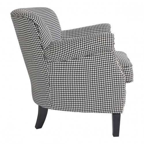 CLAUDE houndstooth armchair