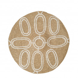 MODA wall decoration in seagrass - ø 46 cm