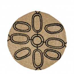 MODA wall decoration in seagrass - ø 46 cm