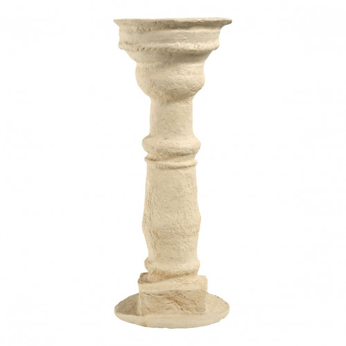 CALISTA decorative pedestal in papier-mâché - H. 70 cm