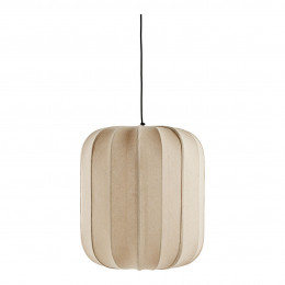 CALYPSO pendant light in jute canvas - ø 45 cm