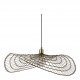 Suspension MAHA en métal finition bronze - 75 cm