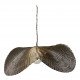 Suspension ORIA en métal finition bronze - 100 cm