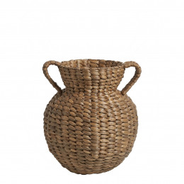 OASIS decorative wicker amphora vase - Small model - H. 26 cm