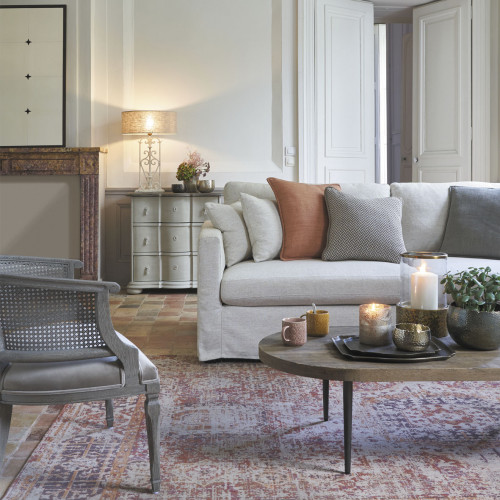 ANGIE Sofa in mixed linen - Ecru