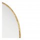 Miroir VICTORIA rond lumineux en métal finition laiton - ø 90 cm