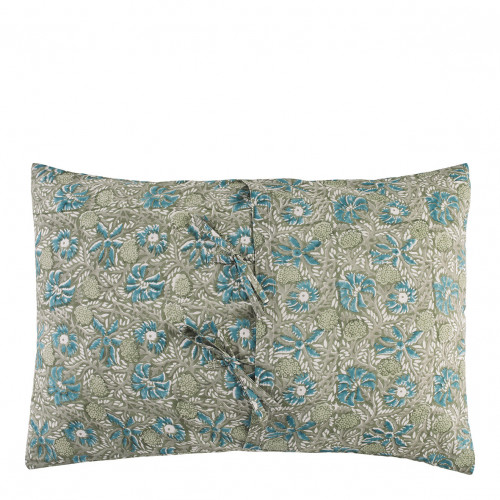 Housse de coussin JUNGLE coton - Mousse - 60 x 40 cm