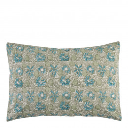 JUNGLE cotton cushion cover - Moss - 60 x 40 cm