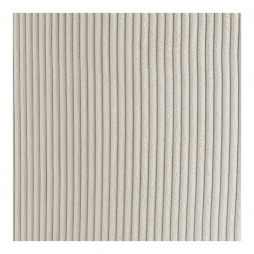 Fauteuil LISETTE large en velours côtelé - Crème