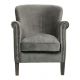 Fauteuil CLAUDE gris foncé