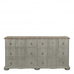 CARLOTTA Stone Chest of Drawers - Large Model