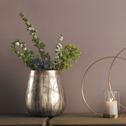 Mirage Matte Rose Gold Vase