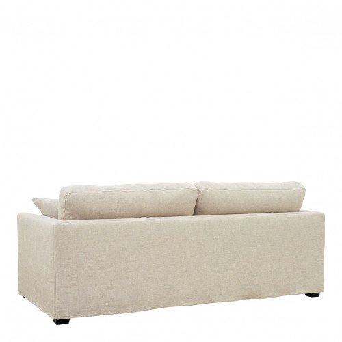 ANGIE Sofa in mixed linen - Ecru