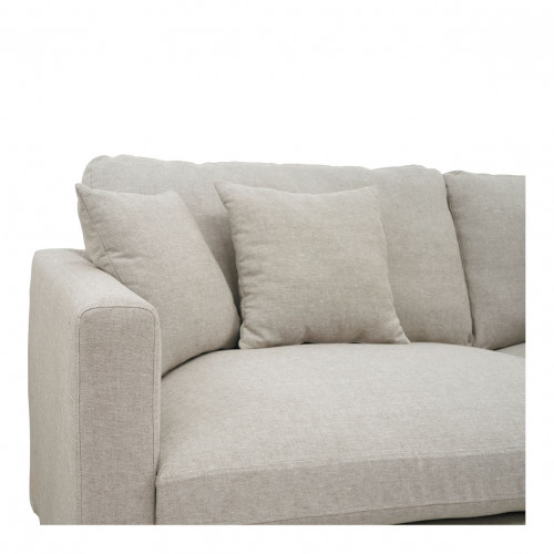 ANGIE Sofa in mixed linen - Natural