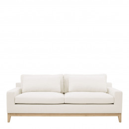 LÉONORE Sofa in Linen - White