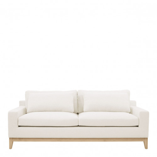 LÉONORE Sofa in Linen - White