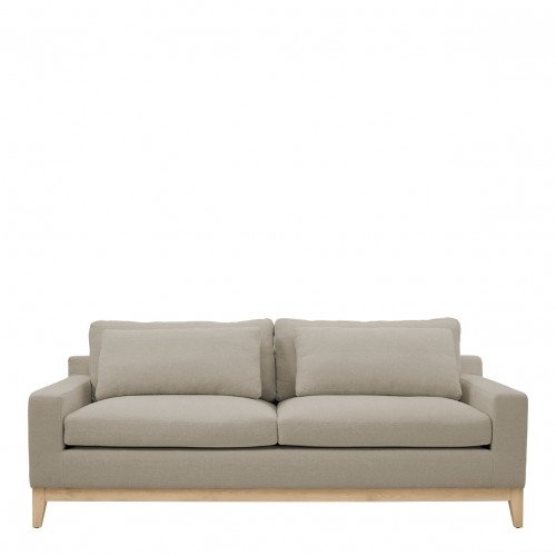 Canapé LÉONORE en lin - Beige