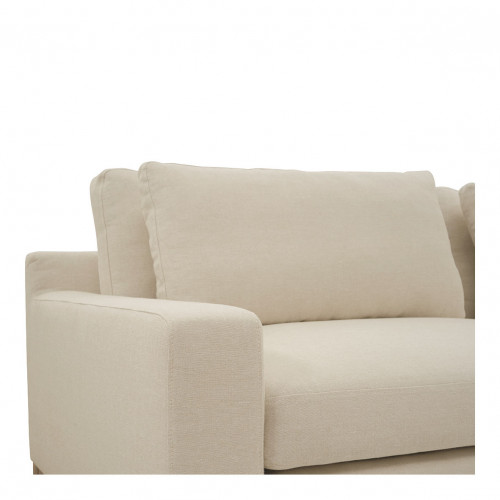 LÉONORE Sofa in mixed linen - Ecru