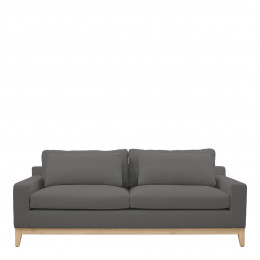 LÉONORE Sofa in Linen - Dark Gray