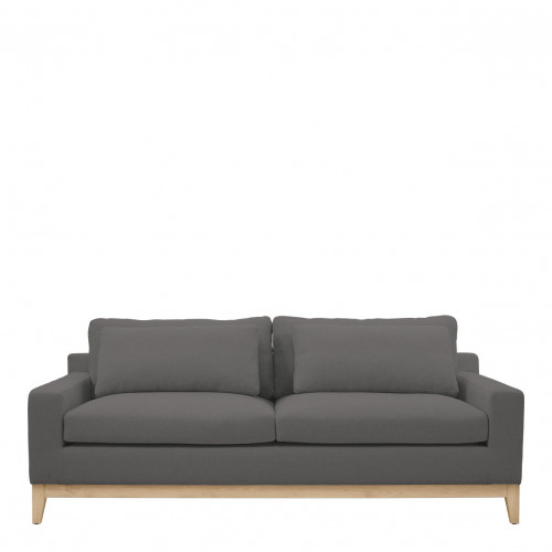LÉONORE Sofa in Linen - Dark Gray