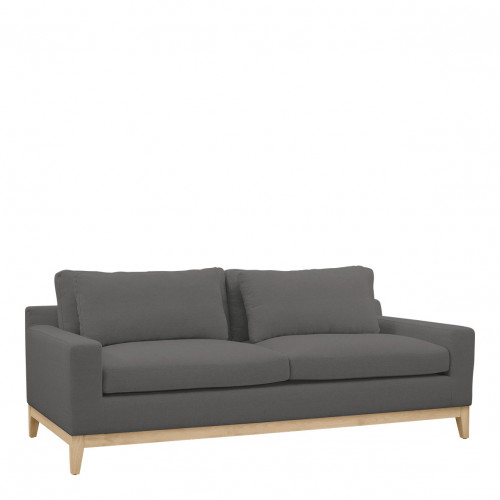 LÉONORE Sofa in Linen - Dark Gray