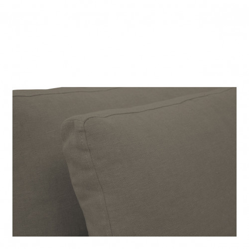 Canapé LÉONORE en lin - Taupe