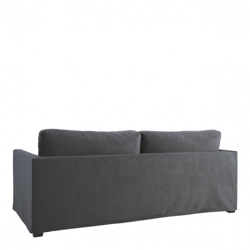 ANGIE Sofa in velvet - Dark gray