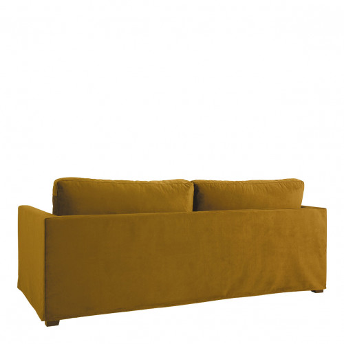 ANGIE Velvet Sofa - Saffron
