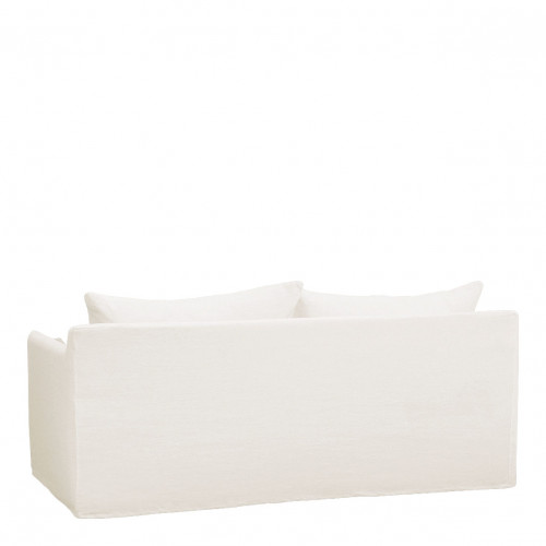 GABRIEL sofa in linen - White