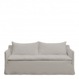 GABRIEL Sofa in linen blend - Light gray