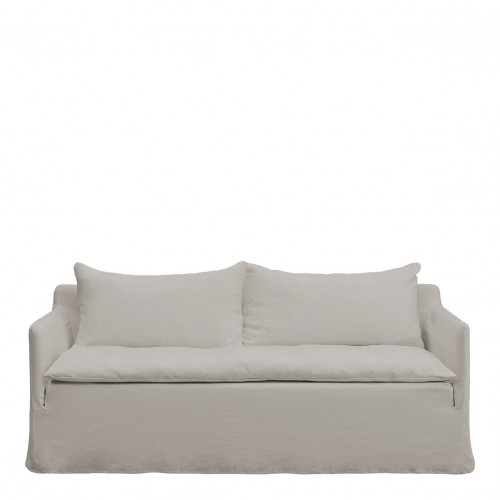 GABRIEL Sofa in linen blend - Light gray