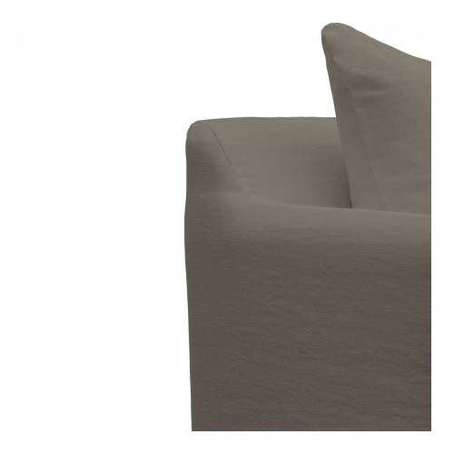 Canapé GABRIEL en lin - Taupe Canapé GABRIEL en lin - Taupe