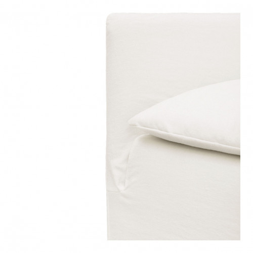 GABRIEL Armchair in Linen - White