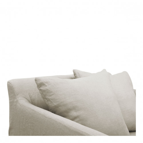 GABRIEL Armchair in Linen Blend - Natural