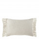 Housse de coussin PAULA en velours irisé - Blanc - 60 x 40 cm