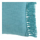 Housse de coussin PAULA en velours irisé - BLeu aqua - 50 x 50 cm