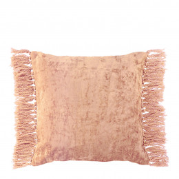 Housse de coussin PAULA en velours irisé - Rose - 50 x 50 cm