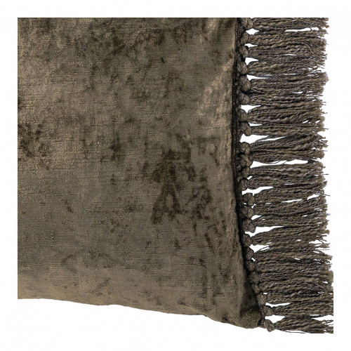 PAULA Cushion Cover in Iridescent Velvet - Taupe - 50 x 50 cm