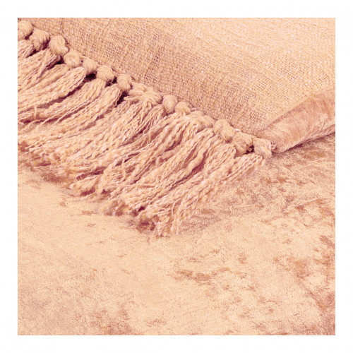 PAULA Futon in Iridescent Velvet - 180 x 80 cm - Pink