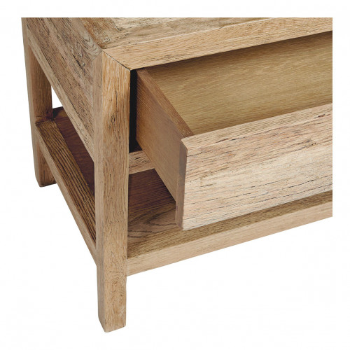MARCELLE Light Oak Nightstand